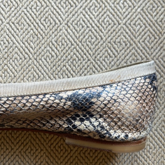 Stuart Weitzman Snake Print Flats, 7.5 - Picture 8 of 11